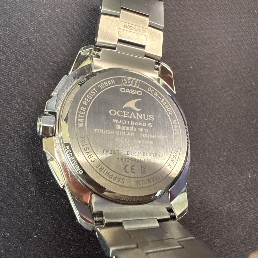 CASIO OCEANUS 江戸切子 OCW-S4000D-1AJF
