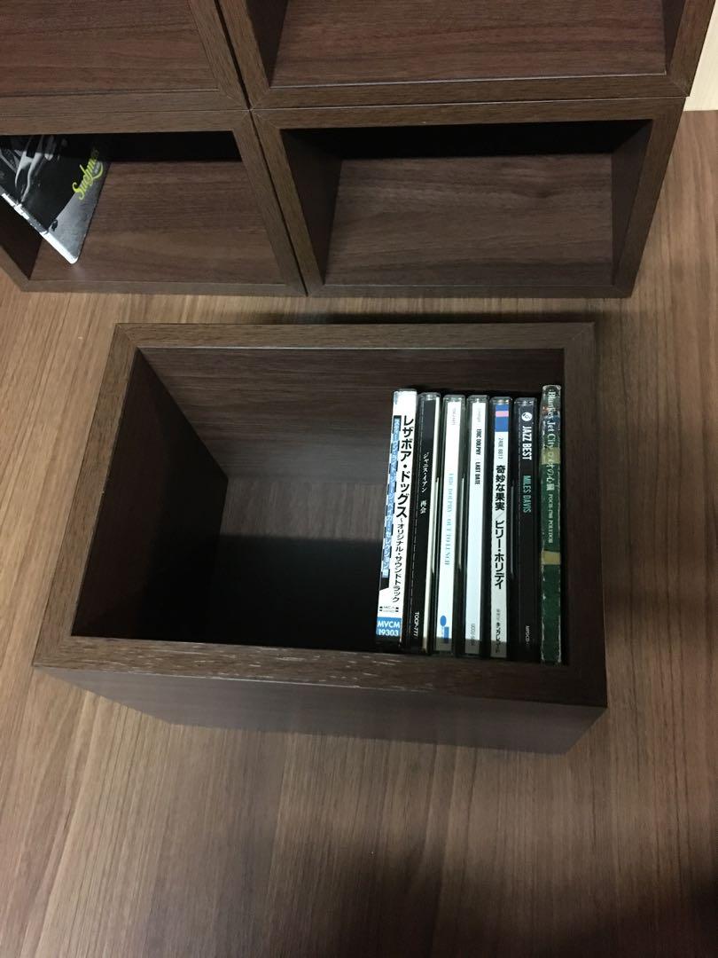 新生活に隙間収納手作り収納箱12個ダーク　17cmx23cm奥行17cm 重ね棚