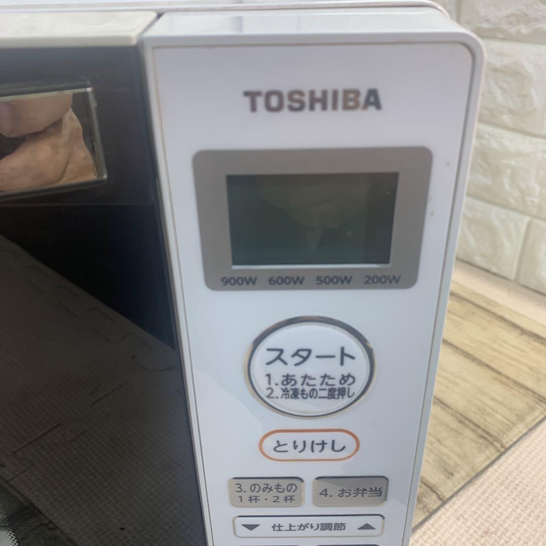 TOSHIBA 電子レンジ　ER-SS17A 2018年製　ヘルツフリー
