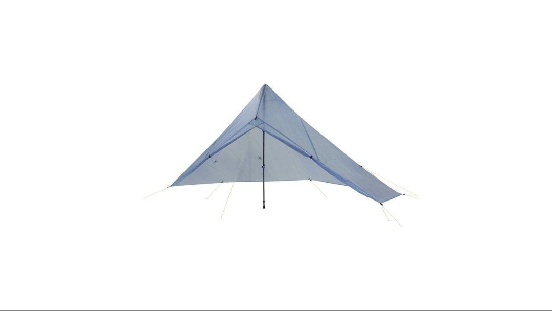 Zpacks Hexamid Pocket Tarp ブルー Hexamid Pocket Tarp w/ Doors - 1P UL Backpacking Shelter