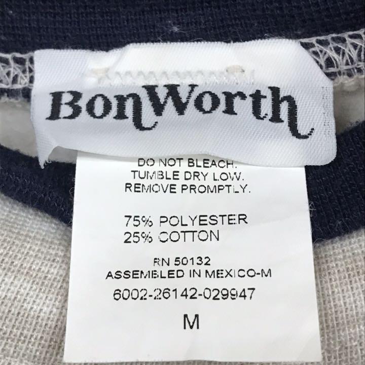 純正新作 BonWorth スウェット トレーナー 刺繍 裏起毛 bird リーフ 古着 純正新作 BonWorth スウェット トレーナー 刺繍 裏起毛 bird リーフ 古着