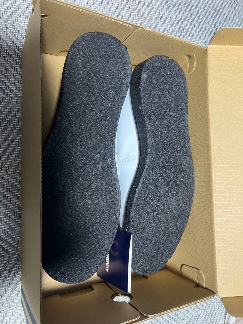 GEORGECOX FREDPERRY 白　新品未使用　ローファー