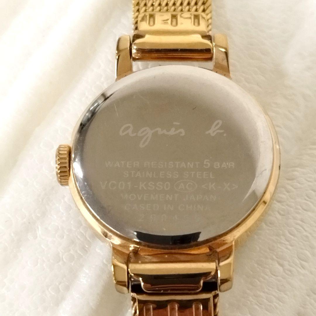 agnes b. アニエスベー　レディース　腕時計 マルチェロミニ　カットガラス