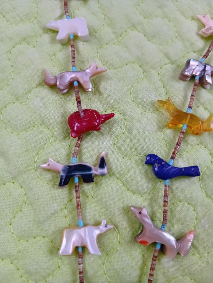 天然石ネックレス目立った傷や汚れなし