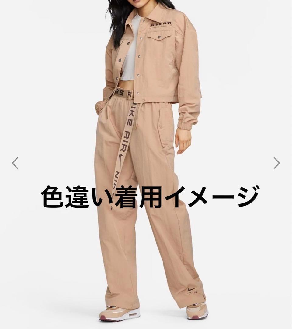 L M 新品 ナイキ ウーブン セットアップ ジャケット パンツ 上下 クロップ