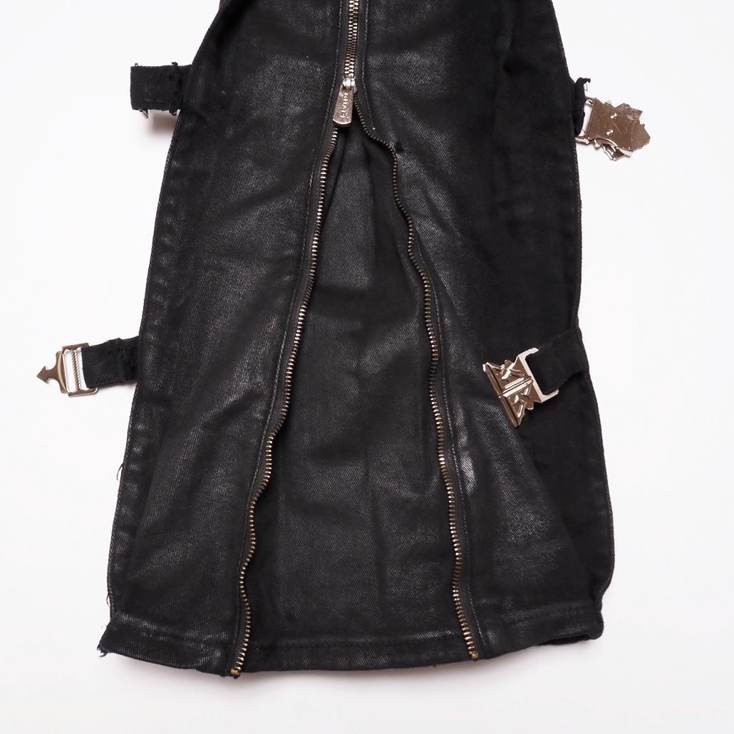 パンツ GUAPI Obsidian Black Waxed Premium Denim