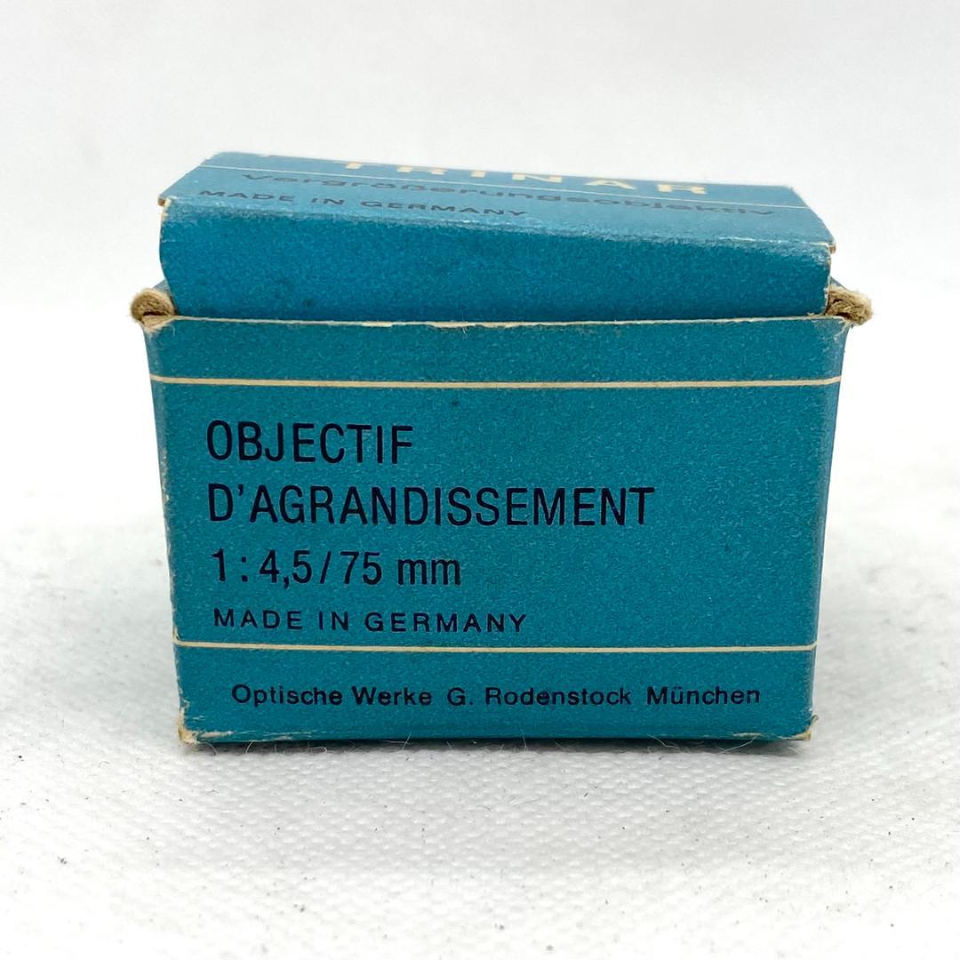 C6449】Rodenstock Trinar 1:4.5 f=75mm - メルカリ