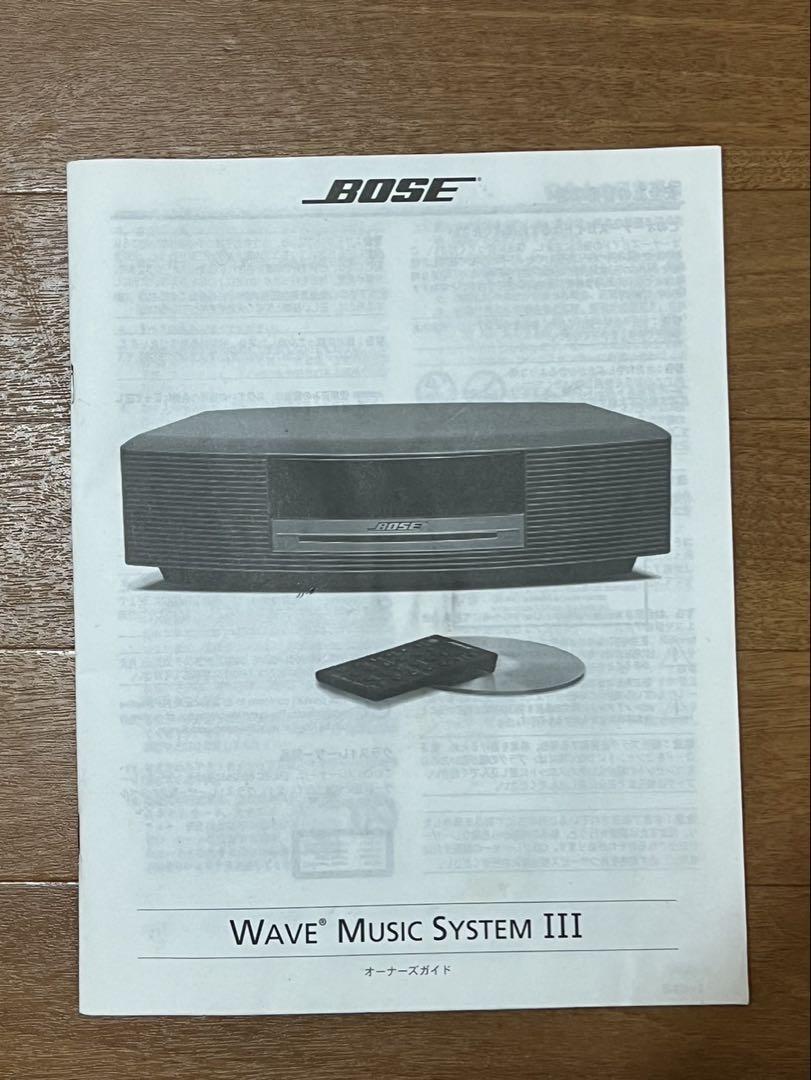 Bose WAVE Music System III ジャンク品