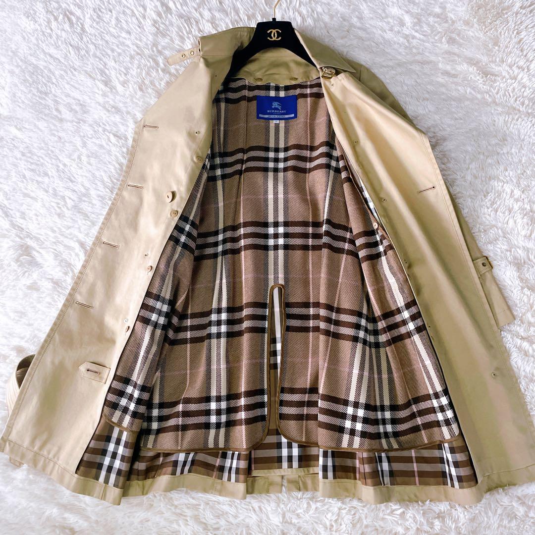 極美品✨バーバリーブルーレーベル トレンチコート ライナー