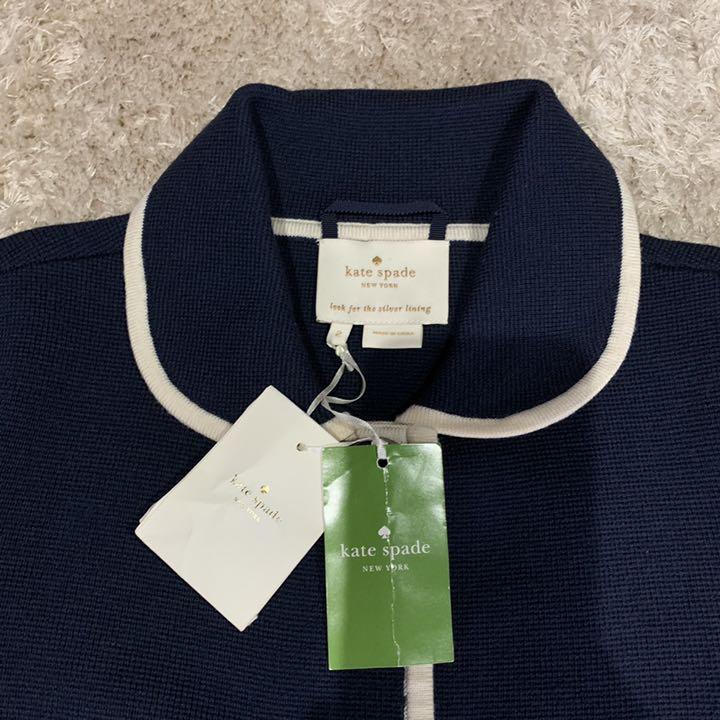 kate spade ノーカラージャケット サイズ2 kate spade サイズ2 (Sサイズ)ジャケット