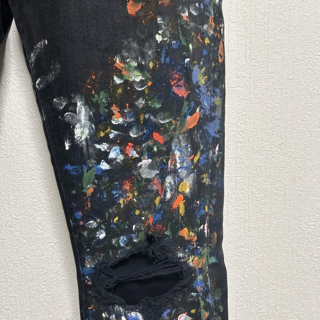 AMIRI アミリ　SKINNYPAINTERJEAN スキニーペイントジーンズ