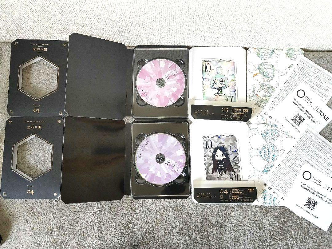 宝石の国 DVD 全6巻セット 収納BOX イラストカード付き 宝石の国 Blu-ray 全巻セット 収納BOX付 - DVD