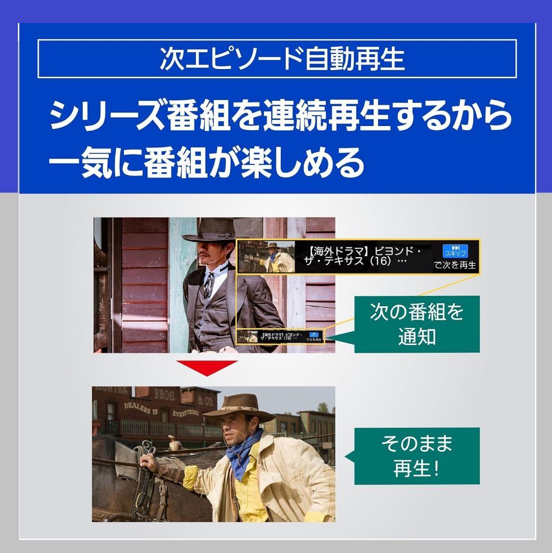 Panasonic 2TB ブルーレイレコーダー ディーガ DMR-4TS203