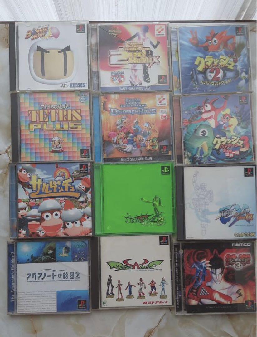 プレイステーション１本体＋ソフト＋ダンスマット