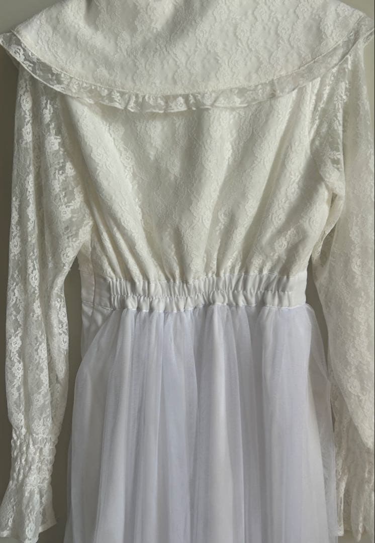 【美品】Areeam ミッキー レース×チュールワンピース 【美品】Areeam ミッキー レース×チュールワンピース