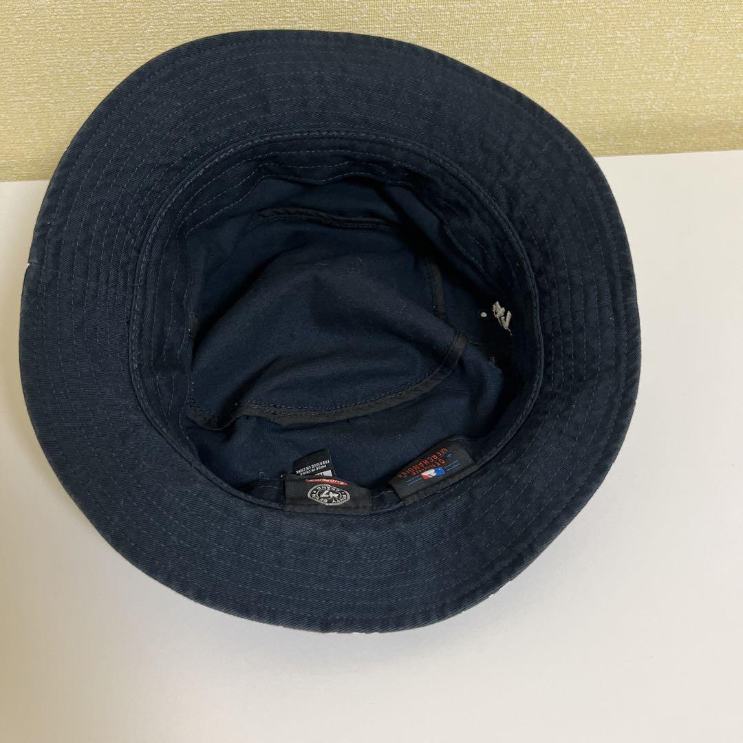 希少 黒入荷！ ニューヨーク・ヤンキース SUPREME バケットハット ネイビー M-L 帽子