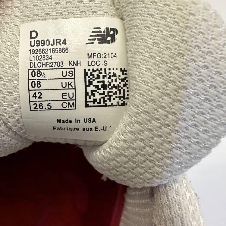 込 美品★Joe Freshgoods×New Balance 990V4★