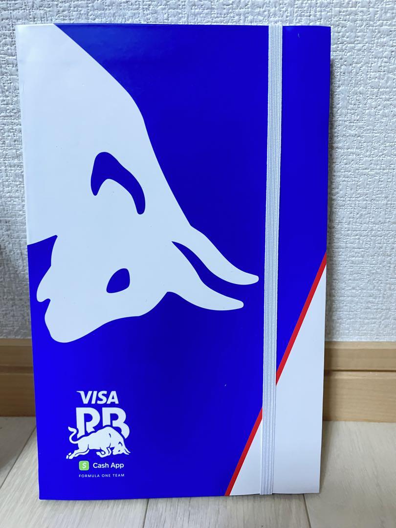 【鈴鹿GP非売品】角田裕毅 VisaCashAppRBボトルとノートセット