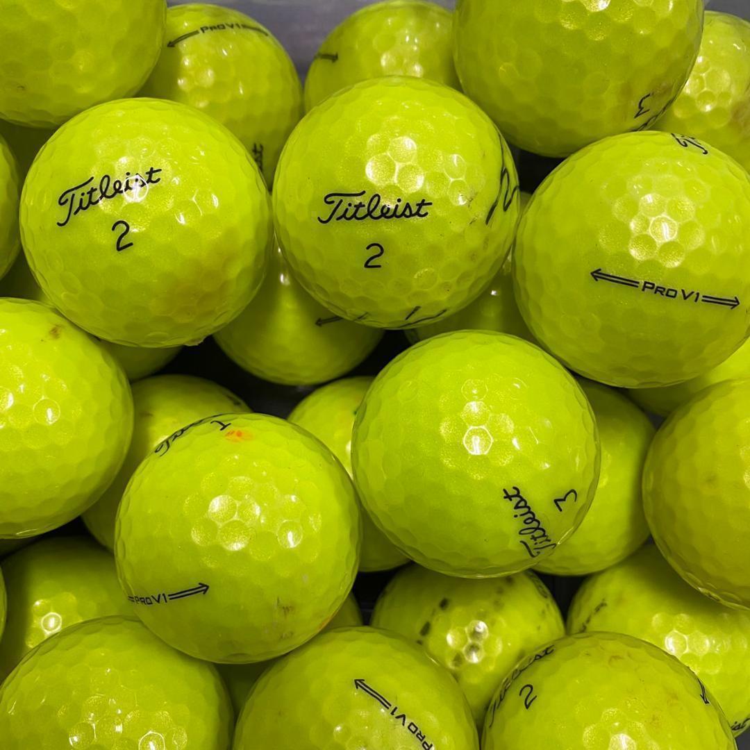 72 ☆ロストボール PRO V1 2021年 イエロー 20球 B トップ 72 ☆ロストボール PRO V1 2021年 イエロー 20球 B トップ