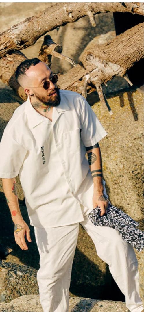 PWND 半袖シャツ XXL ホワイト