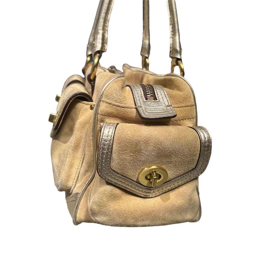 COACH Legacy ターンロック 3681 スエード