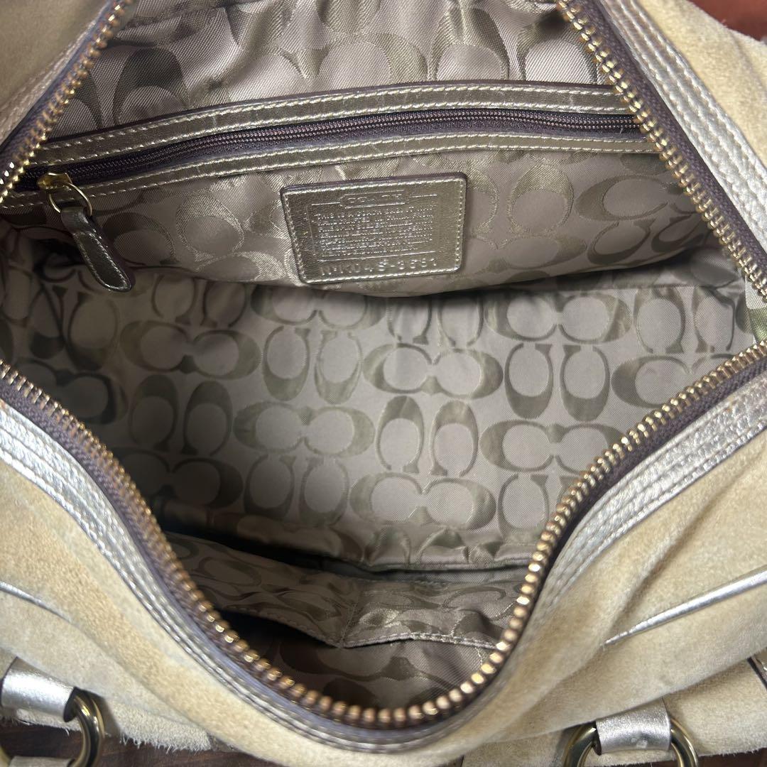 COACH Legacy ターンロック 3681 スエード - メルカリ