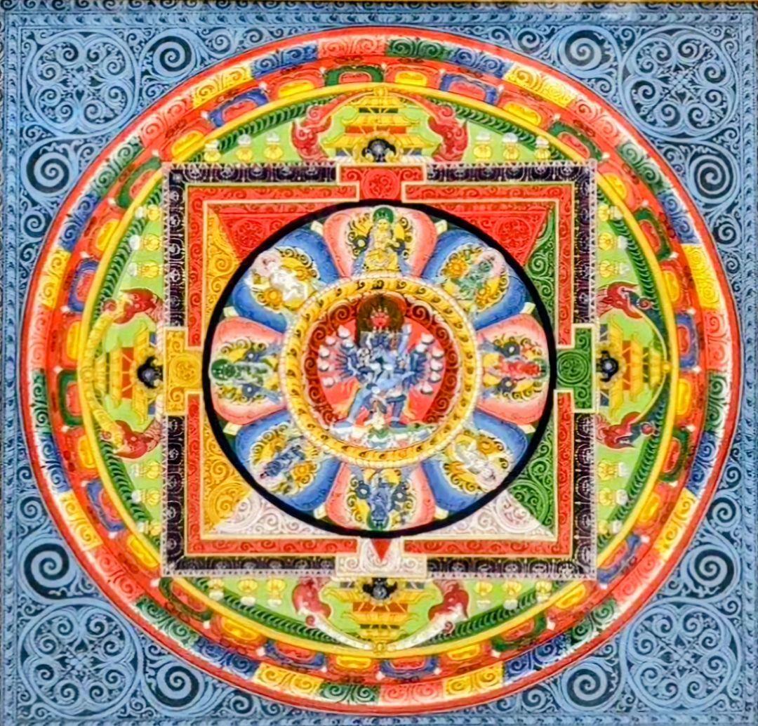 ヘールカ マンダラ 修法 額縁付 カパーラご供養♥に近い WWW_OPDRERGINERDOGAN_COM