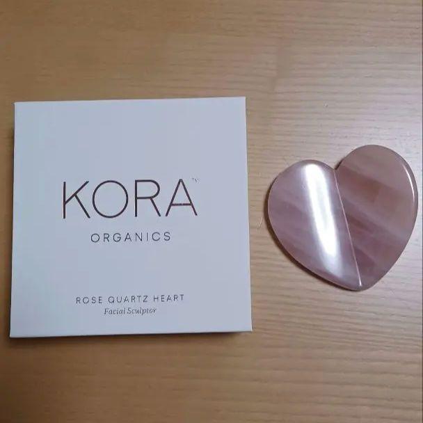 ローズクオーツ☆KORA☆ハート型かっさ☆HEART FACIAL SCULPTOR ローズクオーツ☆KORA☆ハート型かっさ☆HEART FACIAL SCULPTOR