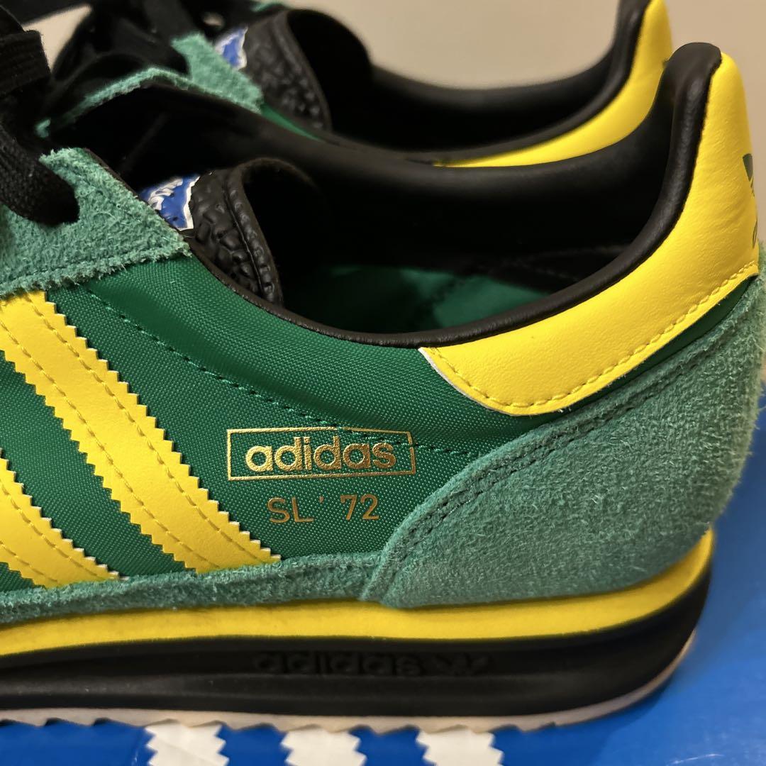 美品 adidas Originals SL72RS グリーン 28.0cm