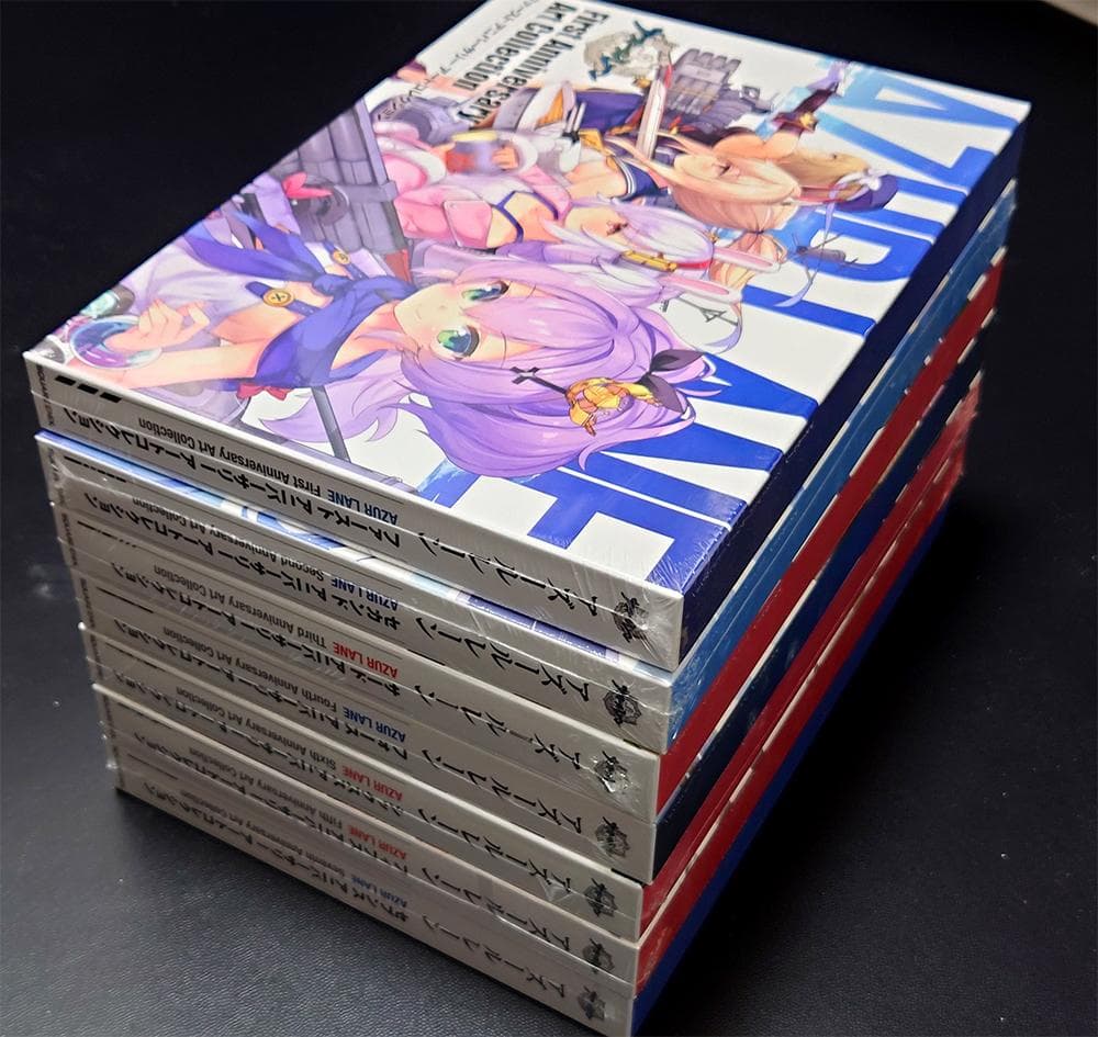 7冊セット アズールレーン Anniversary Art Collection 7冊セット アズールレーン Anniversary Art Collection