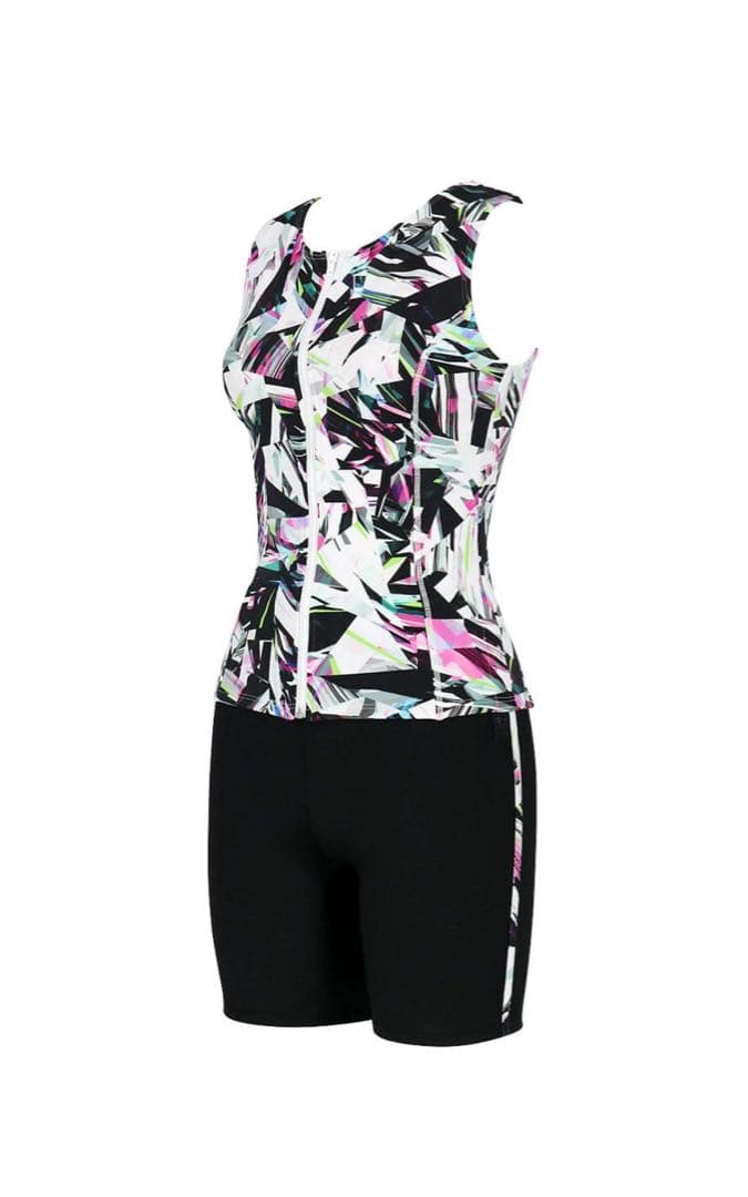 ワコール スイムウェア フィットネス フルシェイプ 水着 セパレート 13lXL(LL)