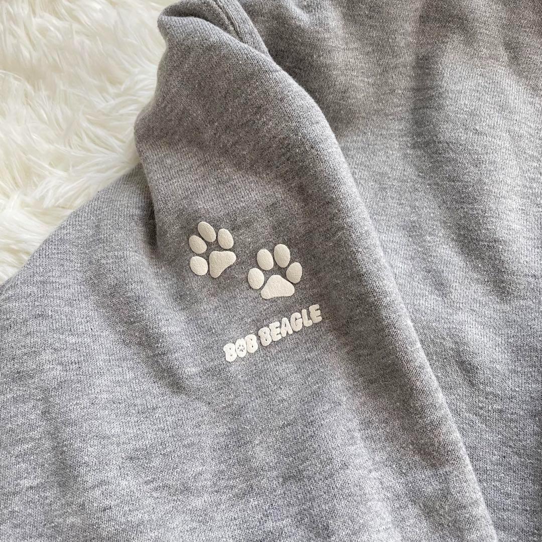 イーストボーイ ボブビーグル スウェット 刺繍 グレー S
