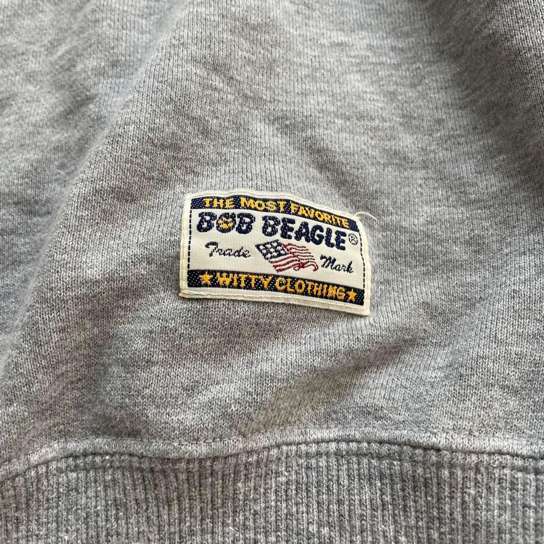 イーストボーイ ボブビーグル スウェット 刺繍 グレー S