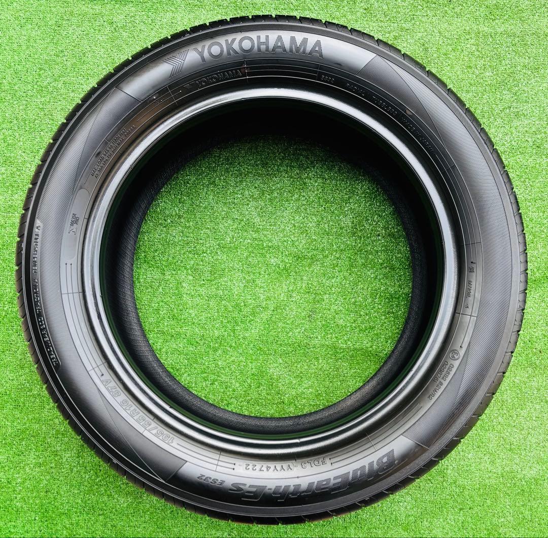 YOKOHAMA BluEarth-ES32 195/55R16 2022年製。 YOKOHAMA BluEarth-ES32 195/55R16 2022年製。