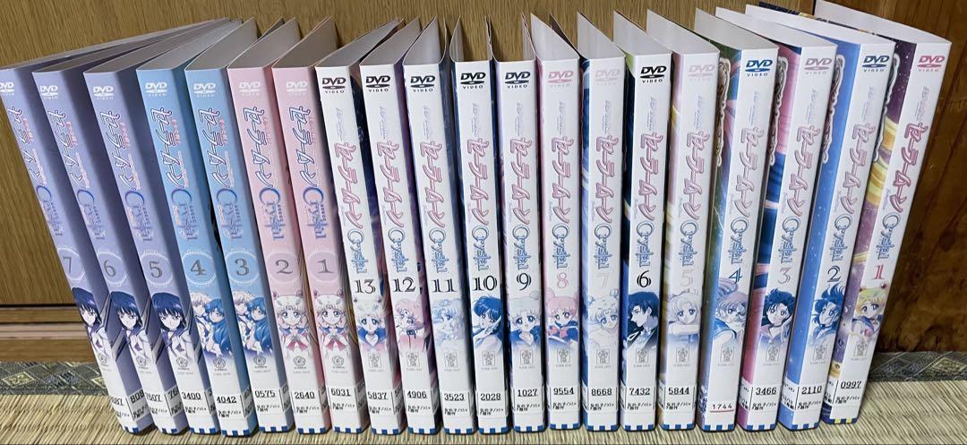 セーラームーン Crystal/クリスタル レンタル落ちアニメdvd 全巻セット