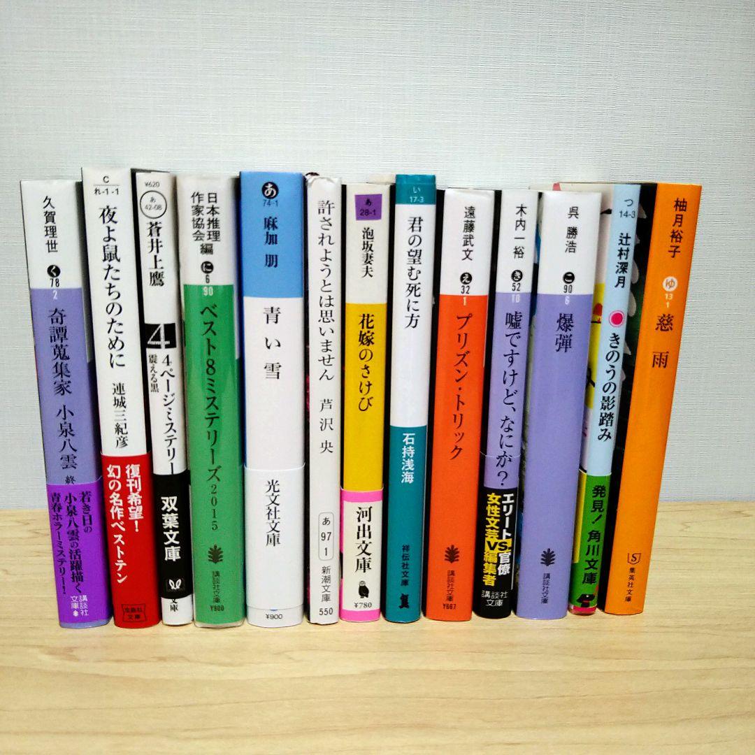 小説まとめ売り ミステリー、推理系多め