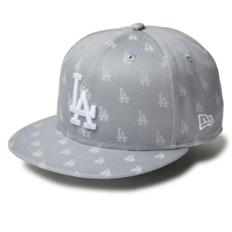 9FIFTY MLB Jacquard ドジャース グレー　ニューエラ SM S