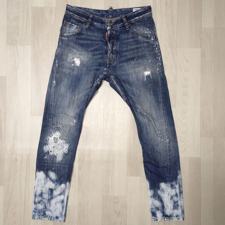 Mens jeans Dsquared2 Size 44 Color Black | eBay