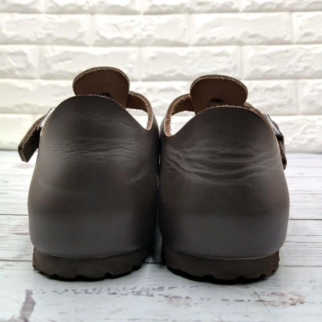 未使用級　BIRKENSTOCK　23　Paris　パリ　Tストラップ　レザー