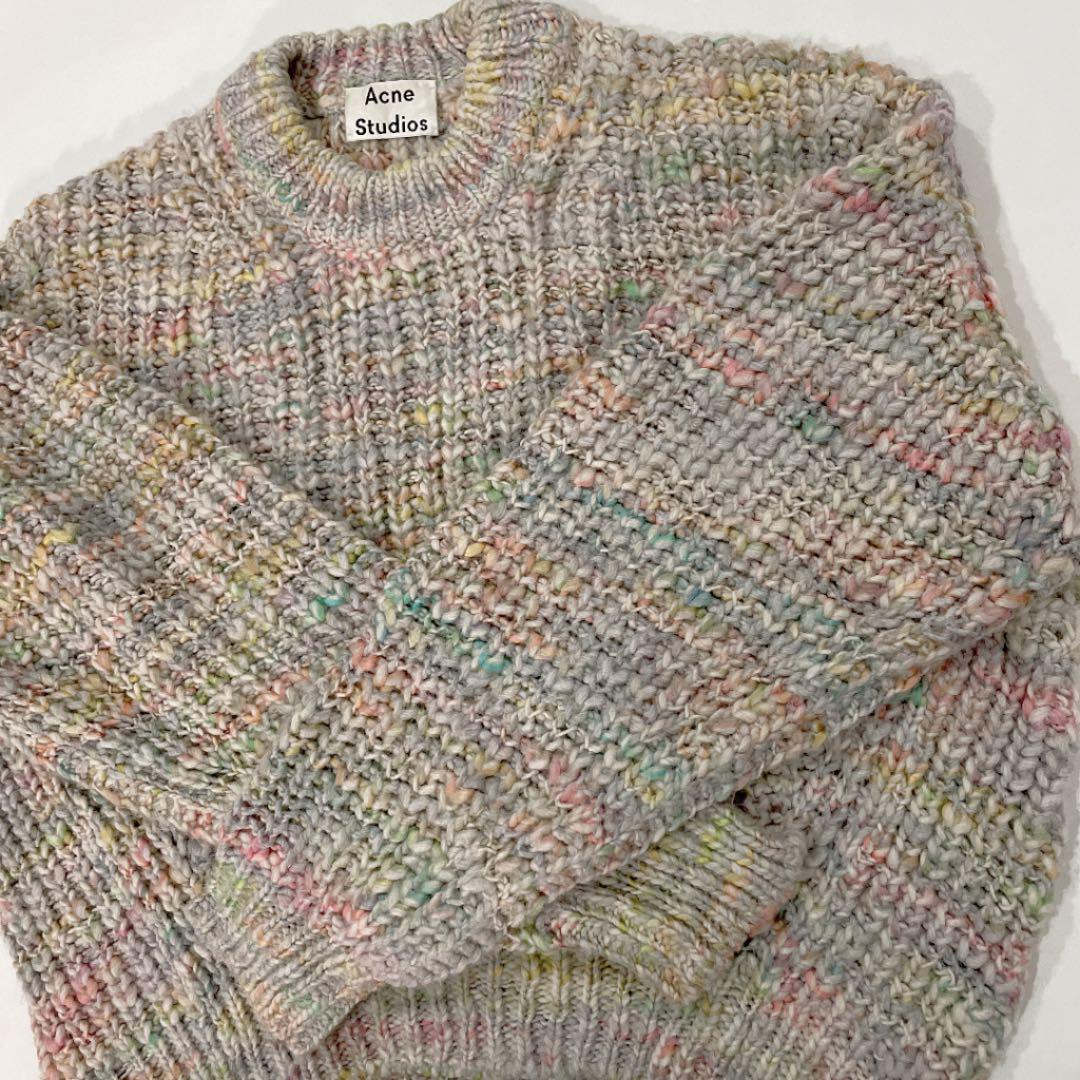 超激得低価 お値下げ ACNE STUDIOS zora multi knit bkBaT-m36863334832 赤字超特価SALE