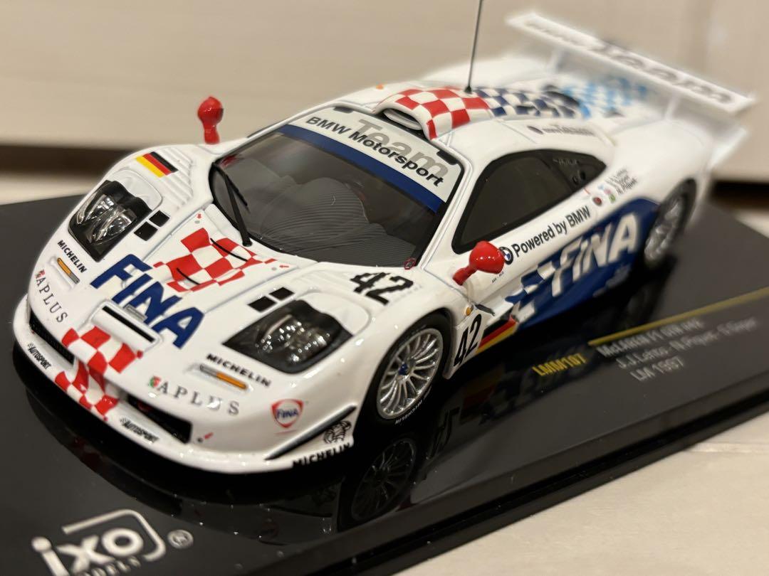 McLaren F1 GTR LM 1997 N.piquetミニカー ixo