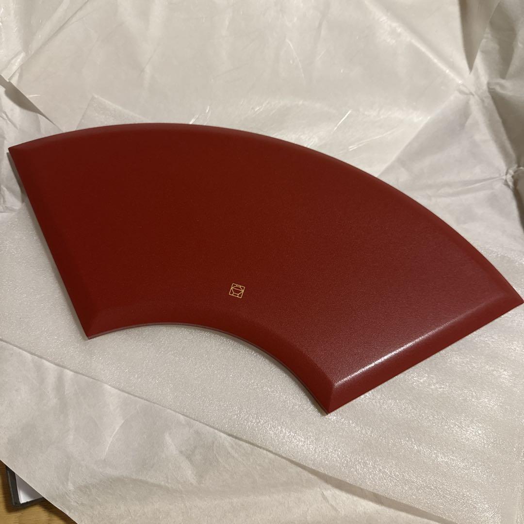 宮内庁御用達 漆器 山田平安堂 飾り扇　春秋に鯉