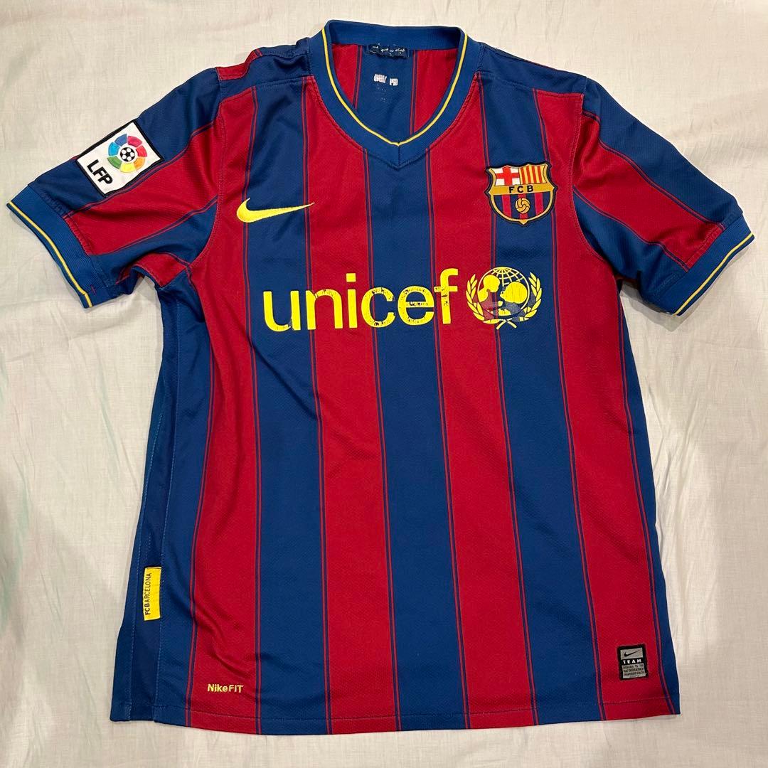 FCバルセロナ　サッカー　ユニホーム　ゲームシャツ　NIKE ナイキ