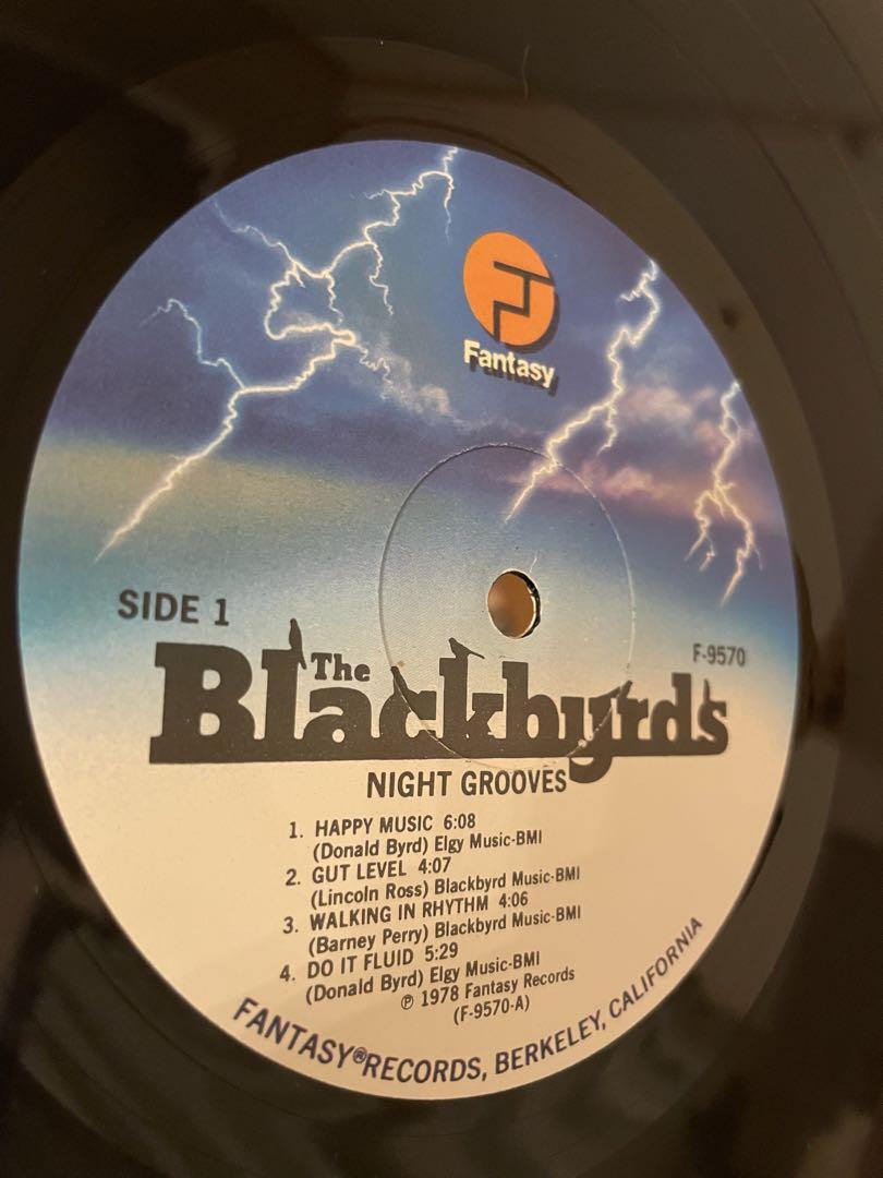 洋楽 THE BLACKBYRDS - night grooves