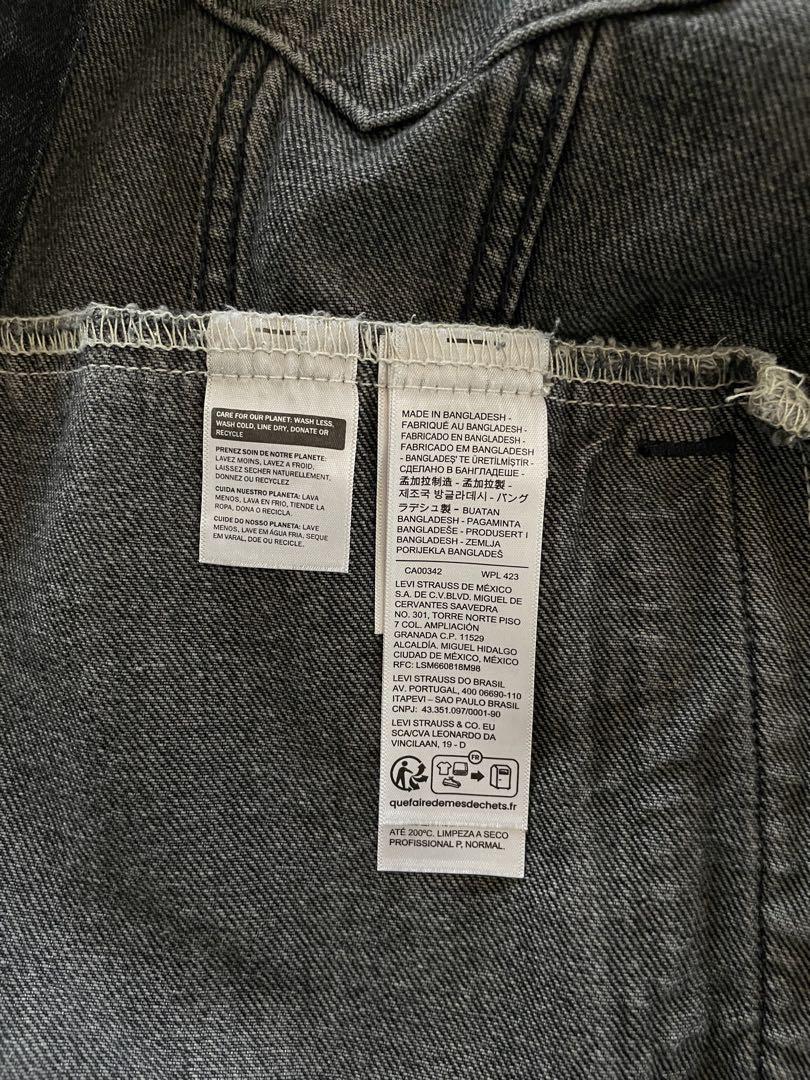 LEVI'S PREMIUM リーバイス デニムジャケット ブラック S