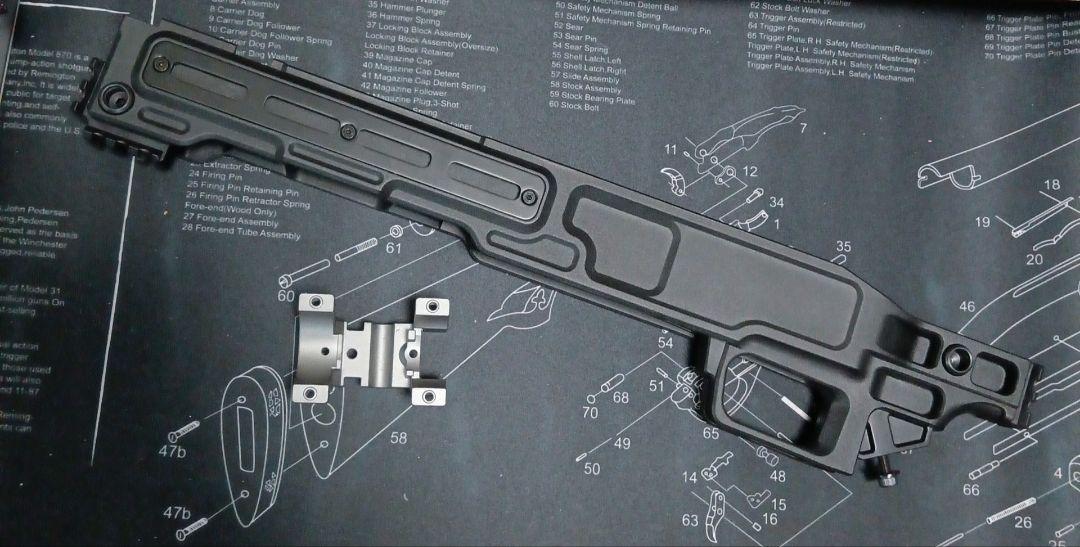 東京マルイvsr10用フレームmlc-s2