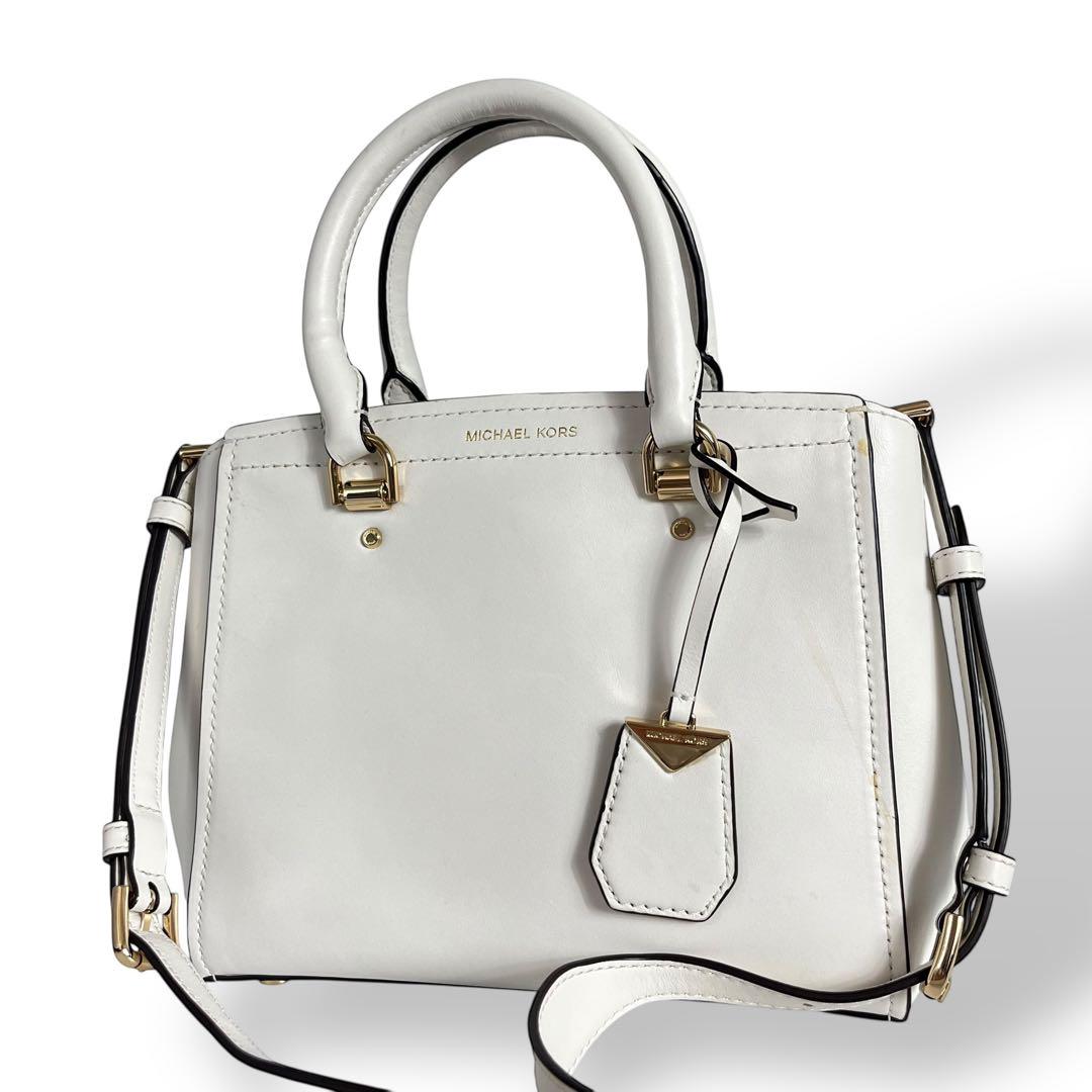マイケルコース MICHAEL KORS ショルダーバッグ 2way ホワイト