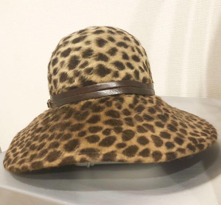 Eugeni A Kim レオパードハット Eugeni A Kim レオパードハット