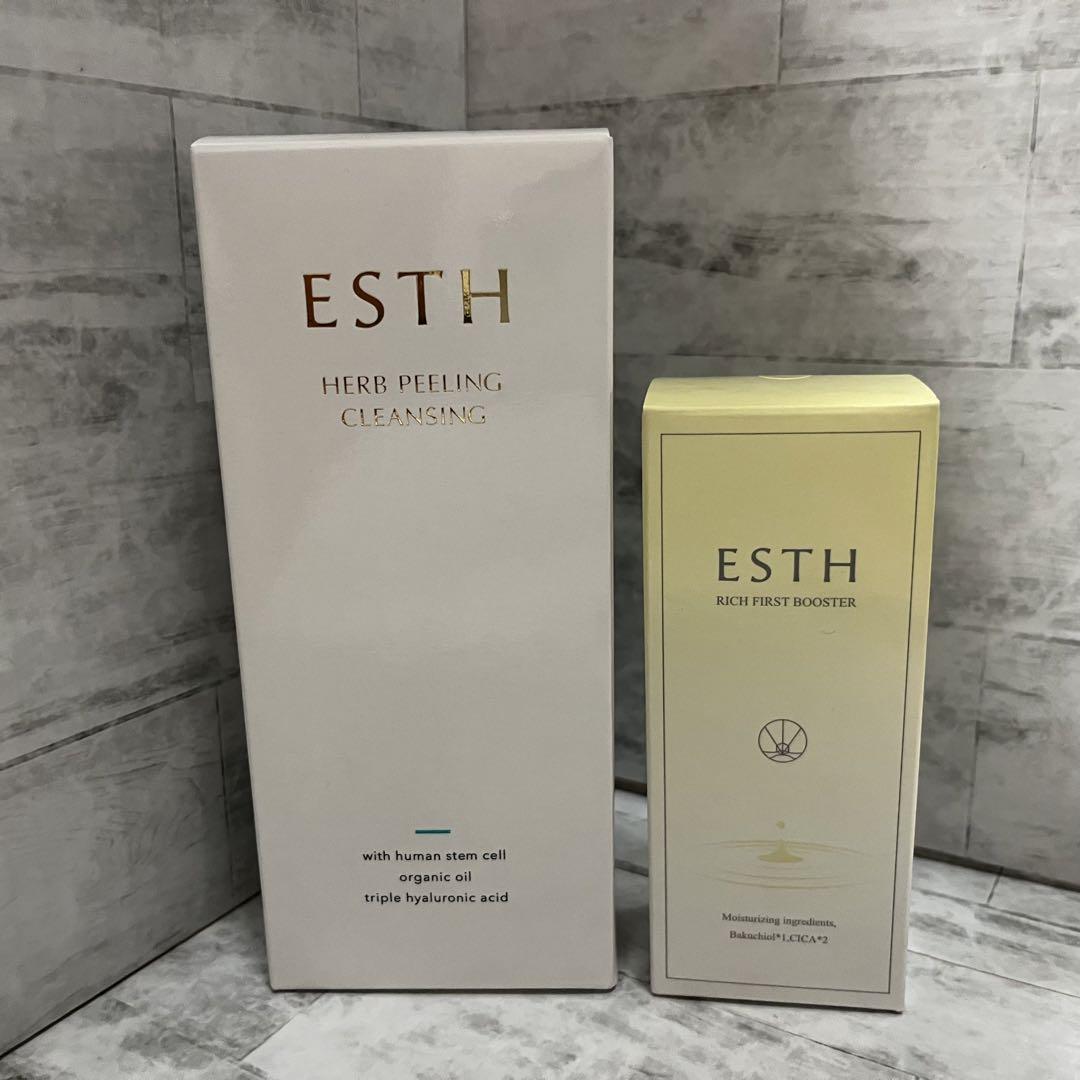 ESTH ハーブピーリングクレンジング & リフトファーストブースター導入美容液