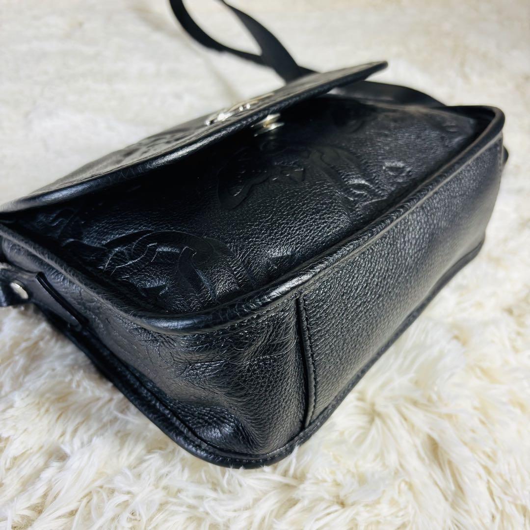 vivian westwood チェーンオーブ　レザーショルダー　アングロマニア
